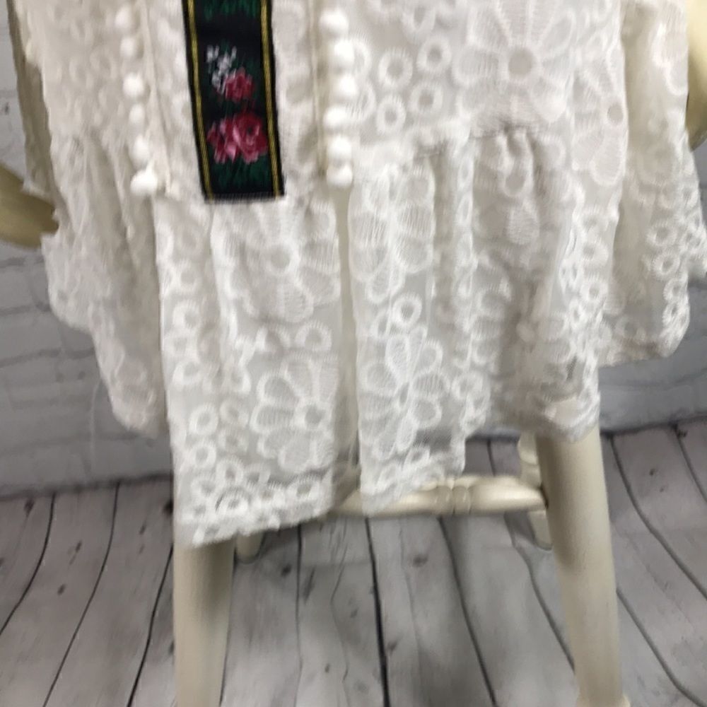 Boho style cold shoulder dress by Voom EUC sz S - Picture 4 of 6